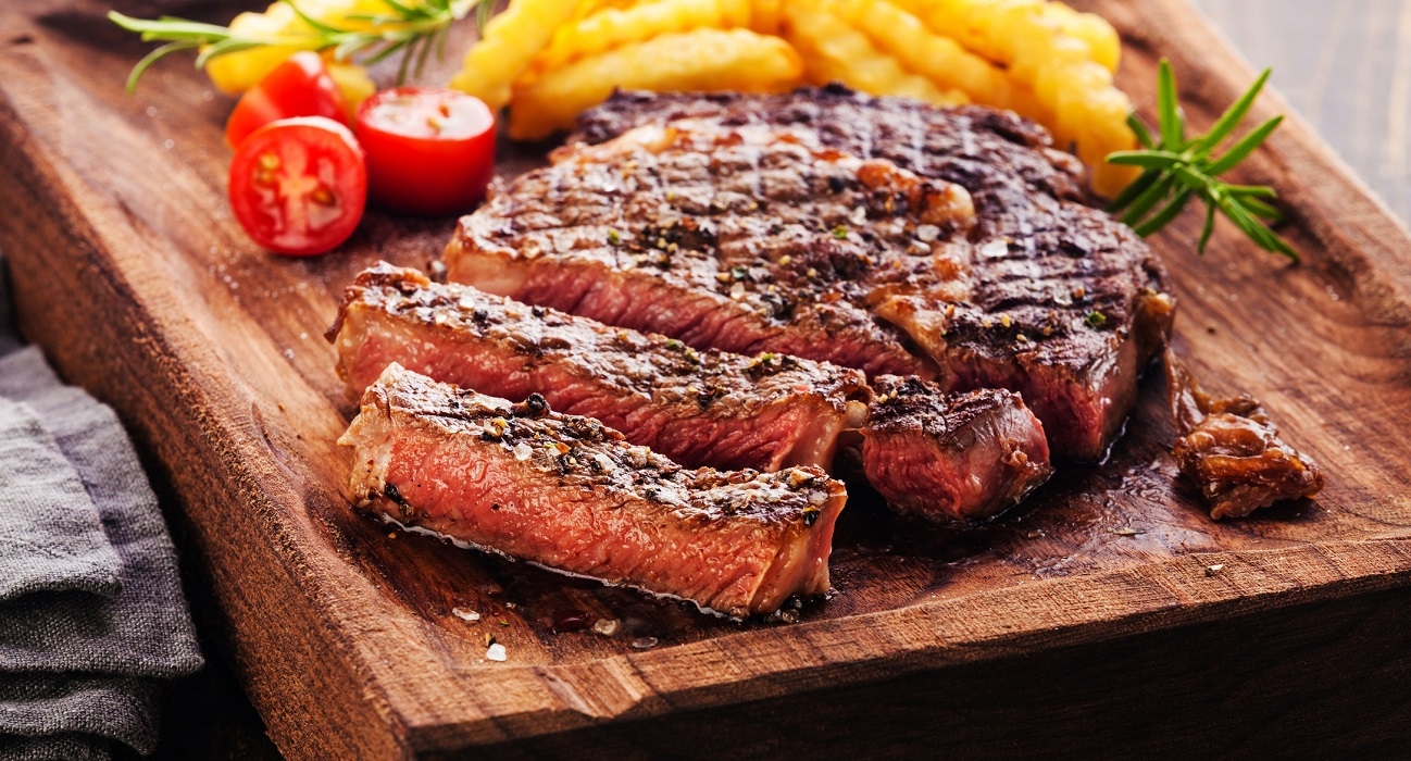 Recette: Steak de faux filet.