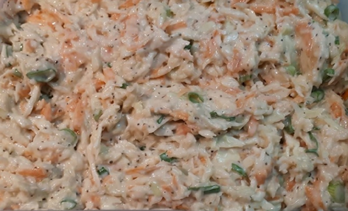 Recette: Salade de chou crmeuse style St-Hubert.