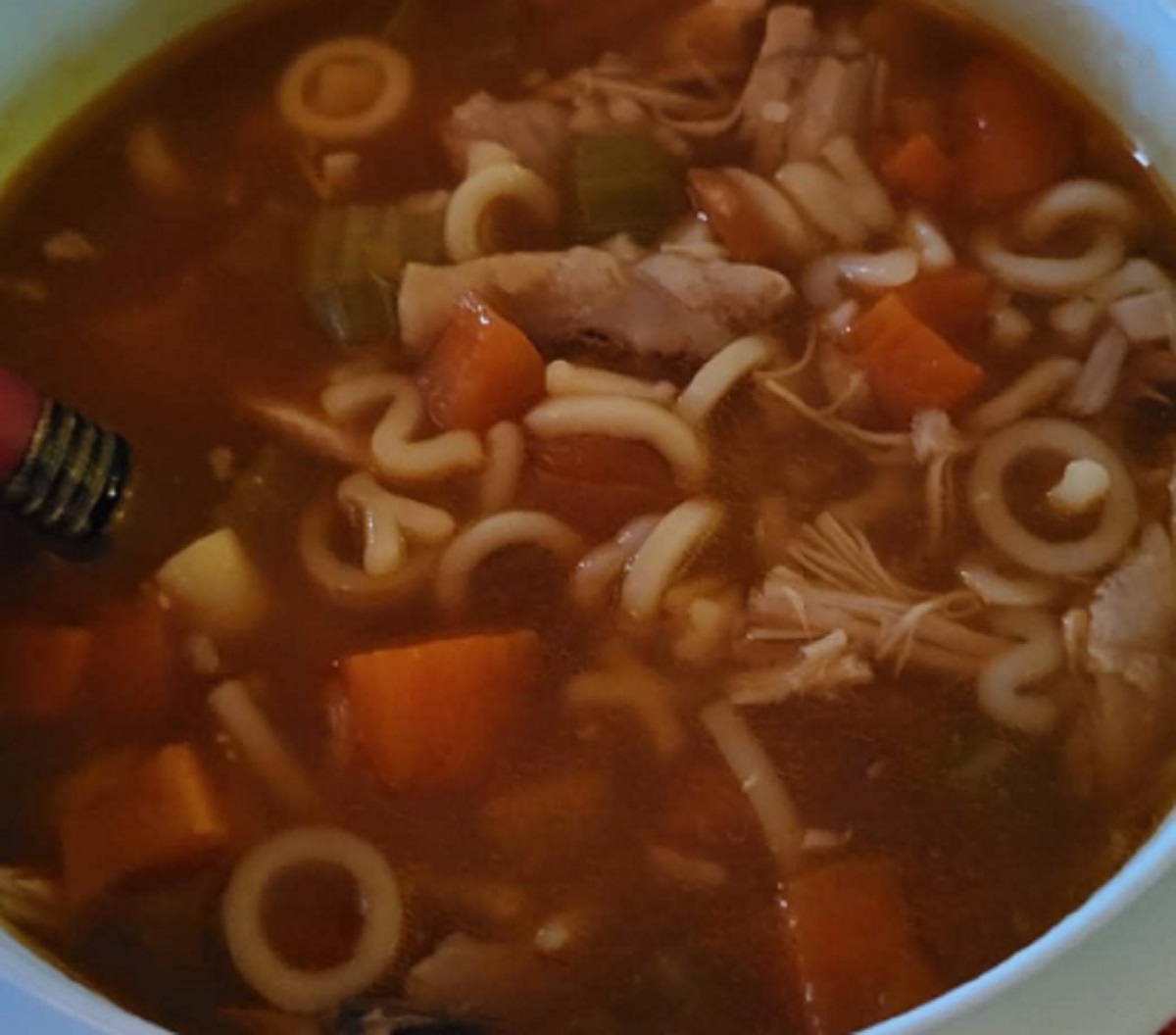 Recette: Soupe minestrone vide frigo.