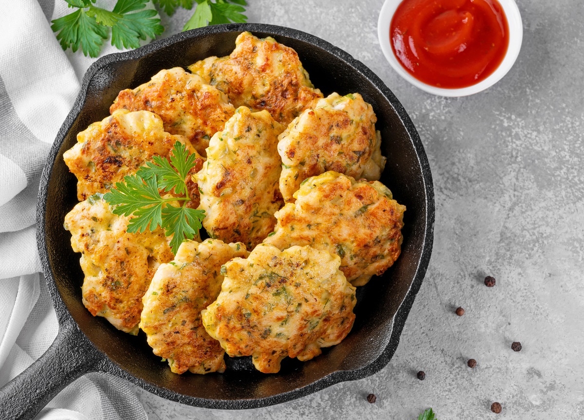 Recette: Galettes de poulet hach�es.