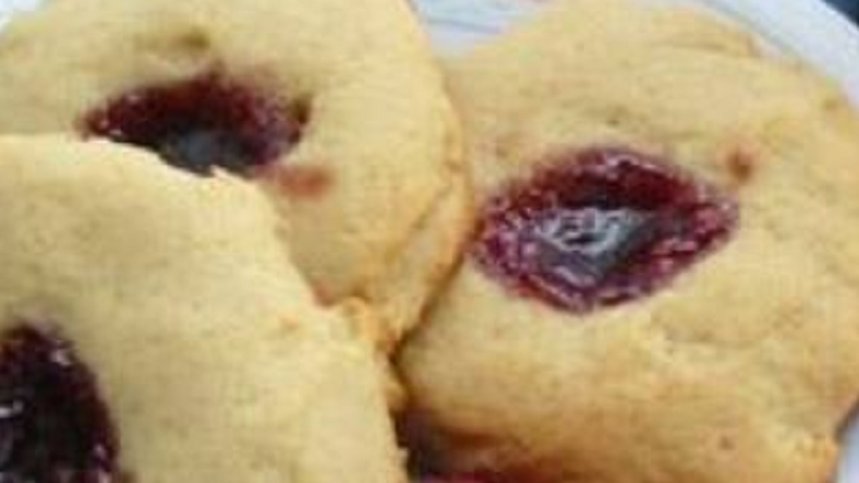 Recette: Galettes � la confiture de m�m� top d�lice.