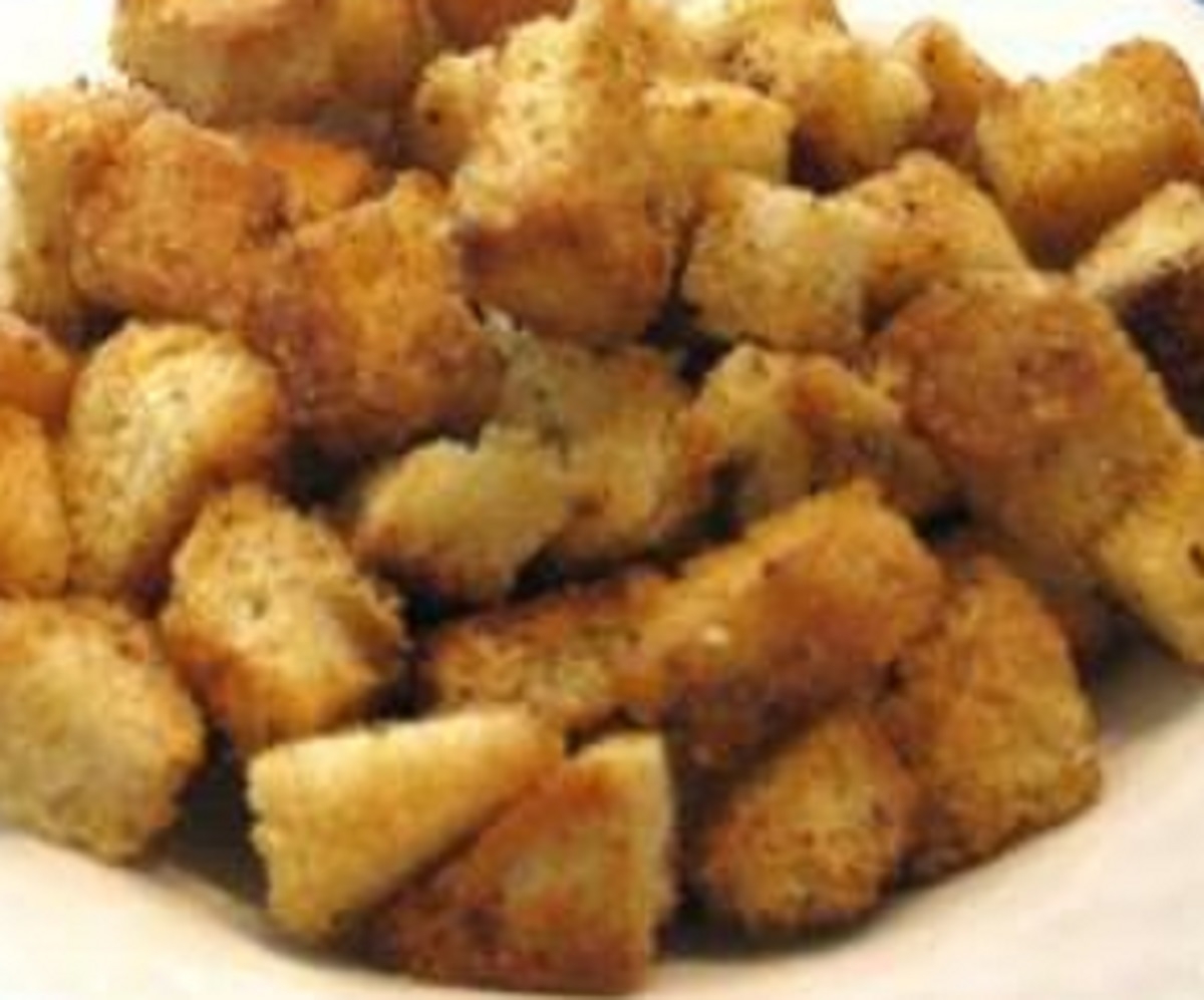 Recette: Croton  salade.