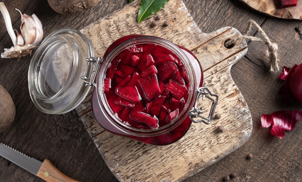 Recette: Betteraves marines sucres.