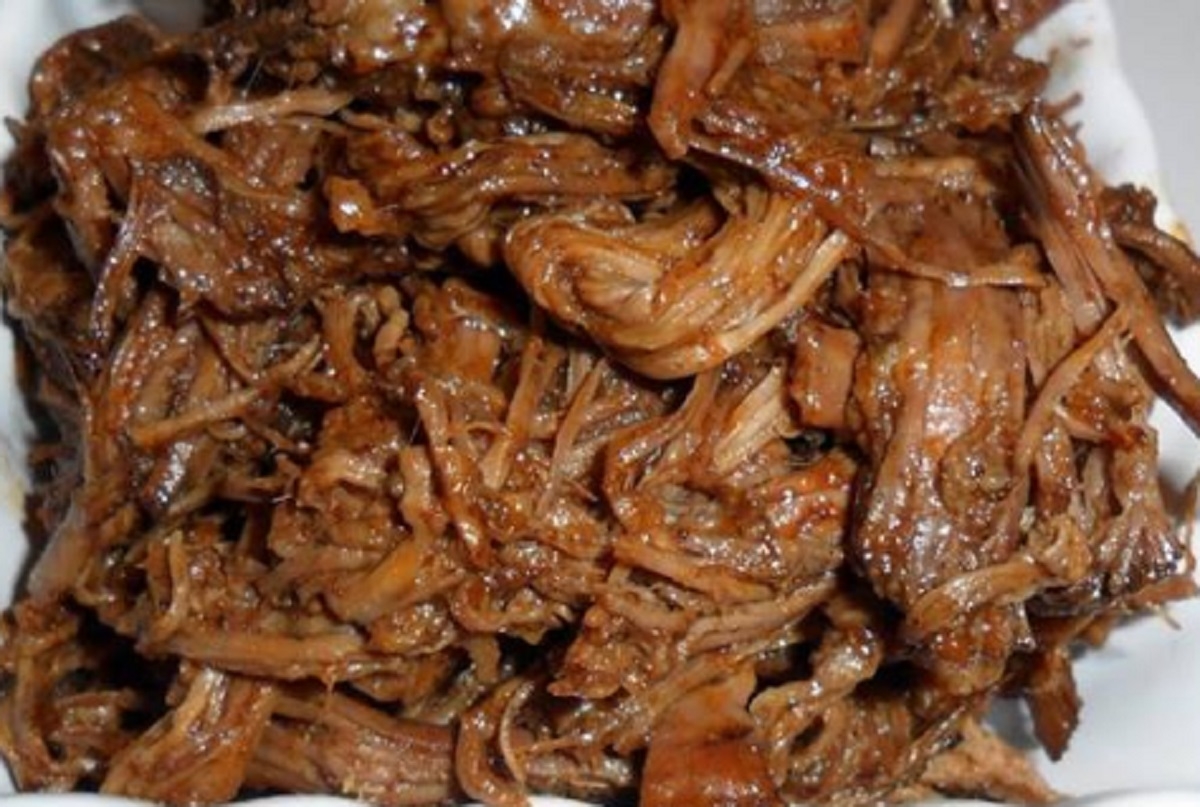 Recette: Effiloch de boeuf, sauce barbecue.