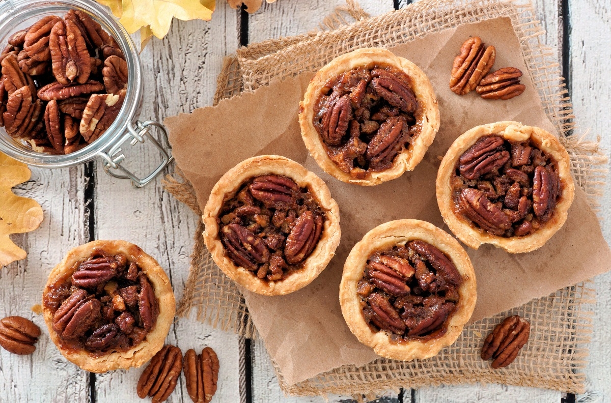 Recette: Tartelettes aux noix de pacan et rable.