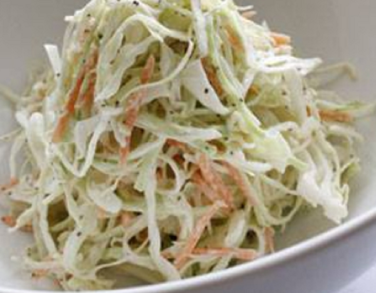 Recette: Salade de chou crmeuse.