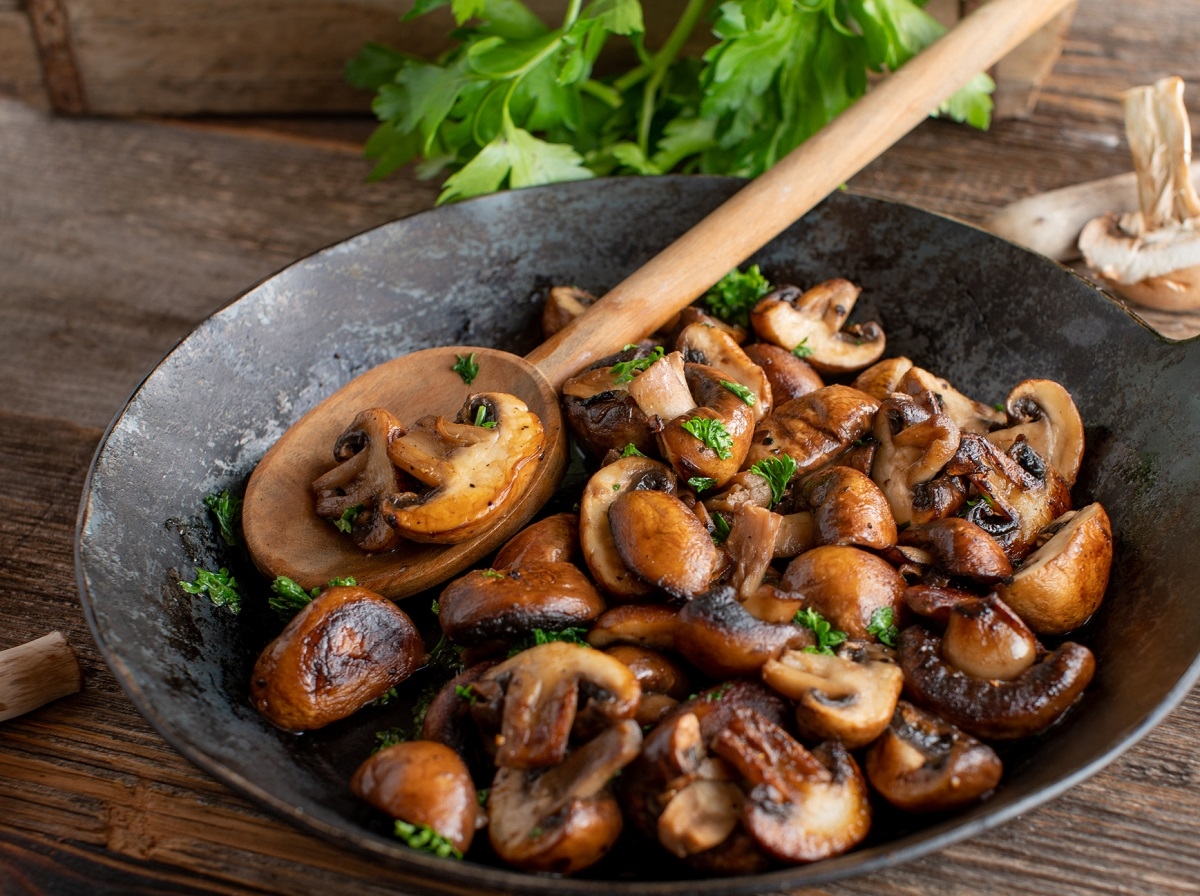 Recette: Champignons pols.