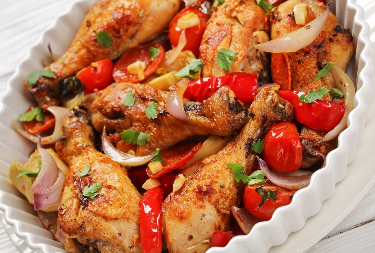 Recette: Saut de pilon de poulet.