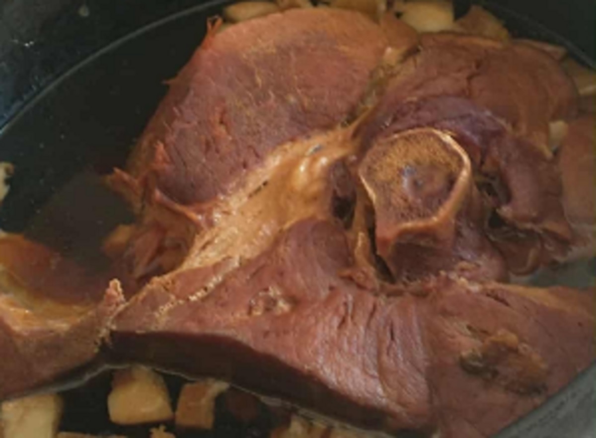 Recette: Jambon au gingembre.