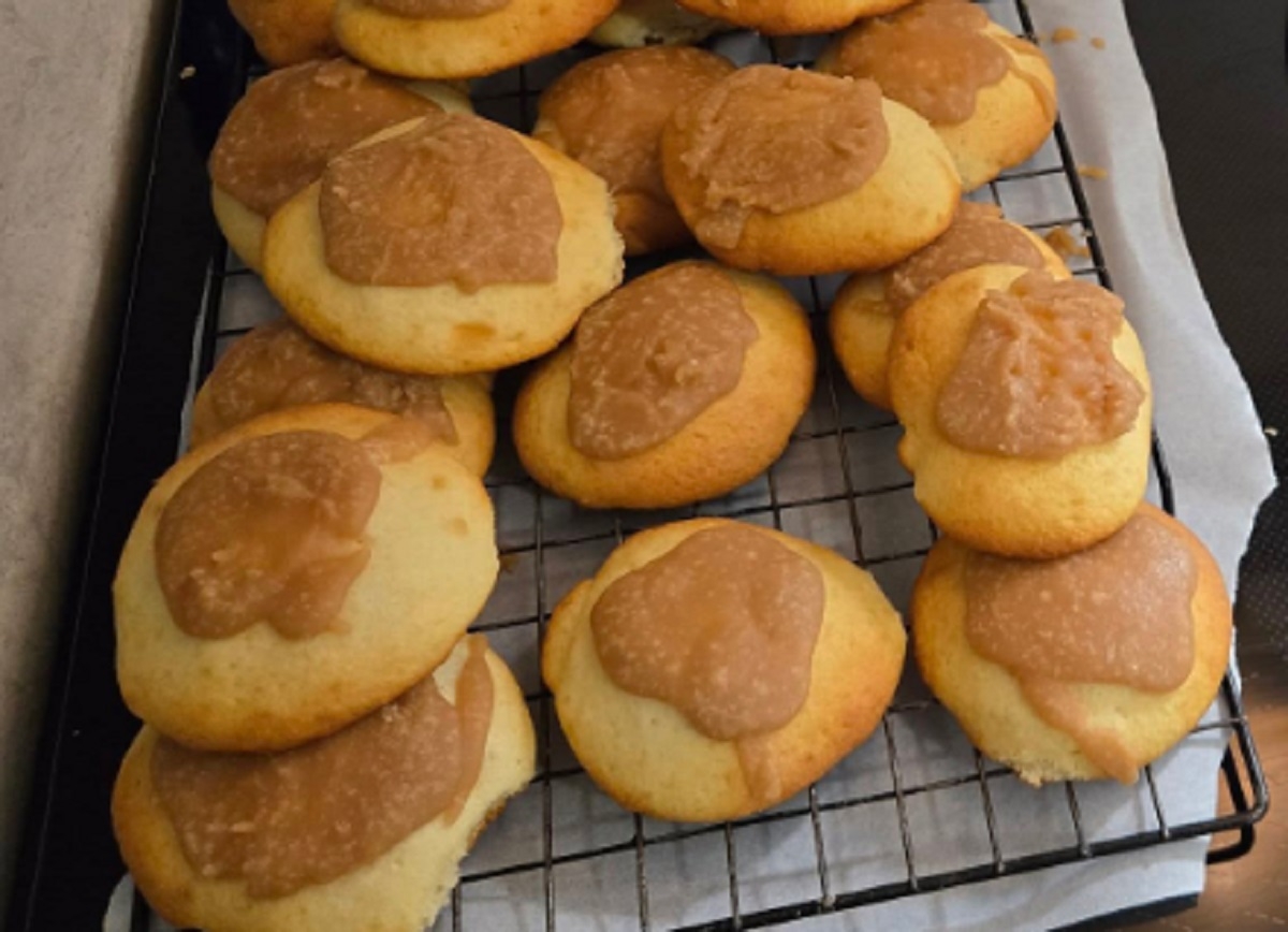Recette: Galettes au sucre � la cr�me.
