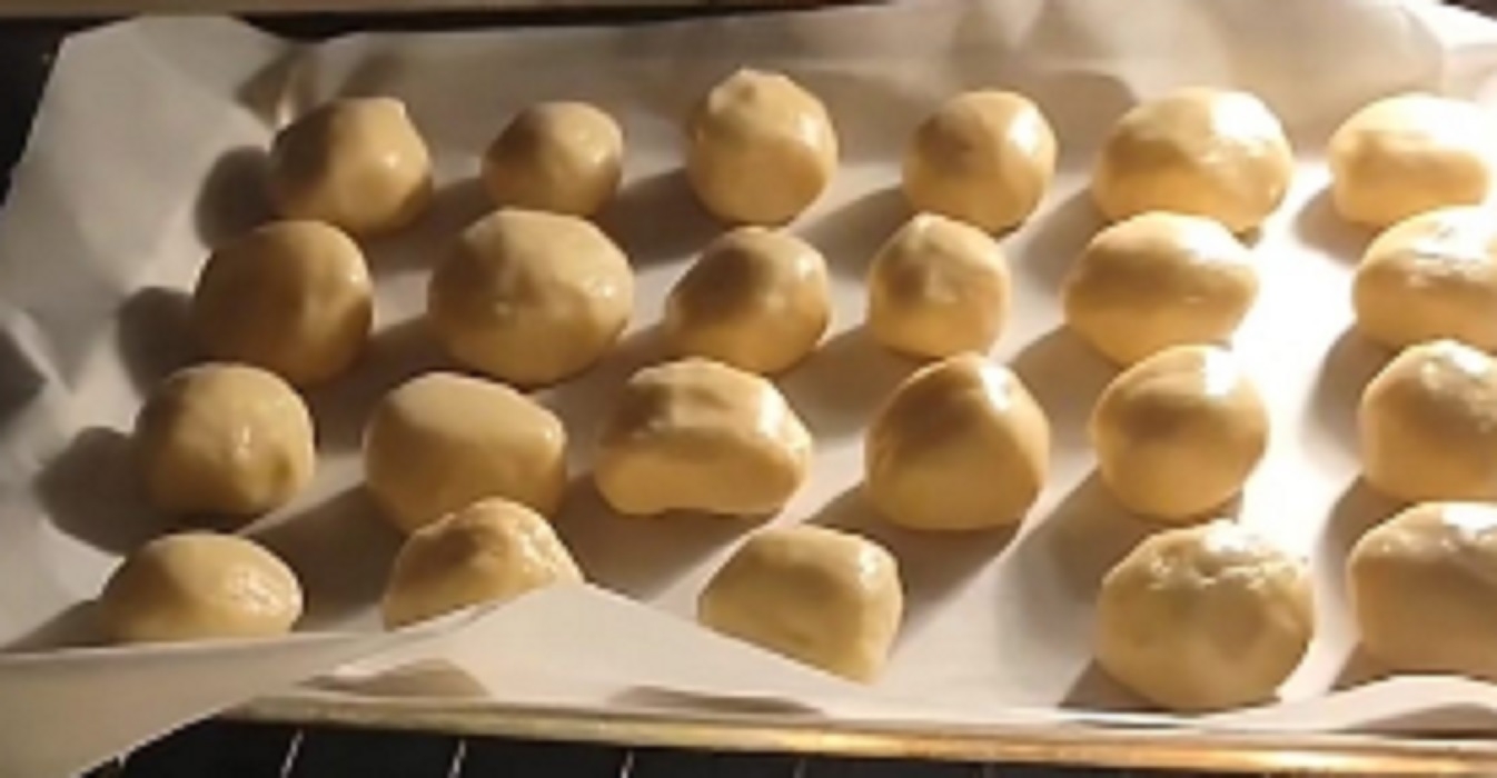 Recette: Petits pain  la poudre  pte.