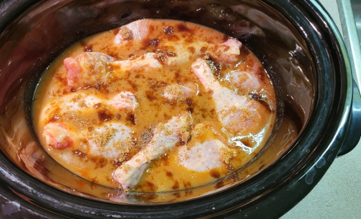 Recette: Pilon ou poitrinede poulet et sa sauce.