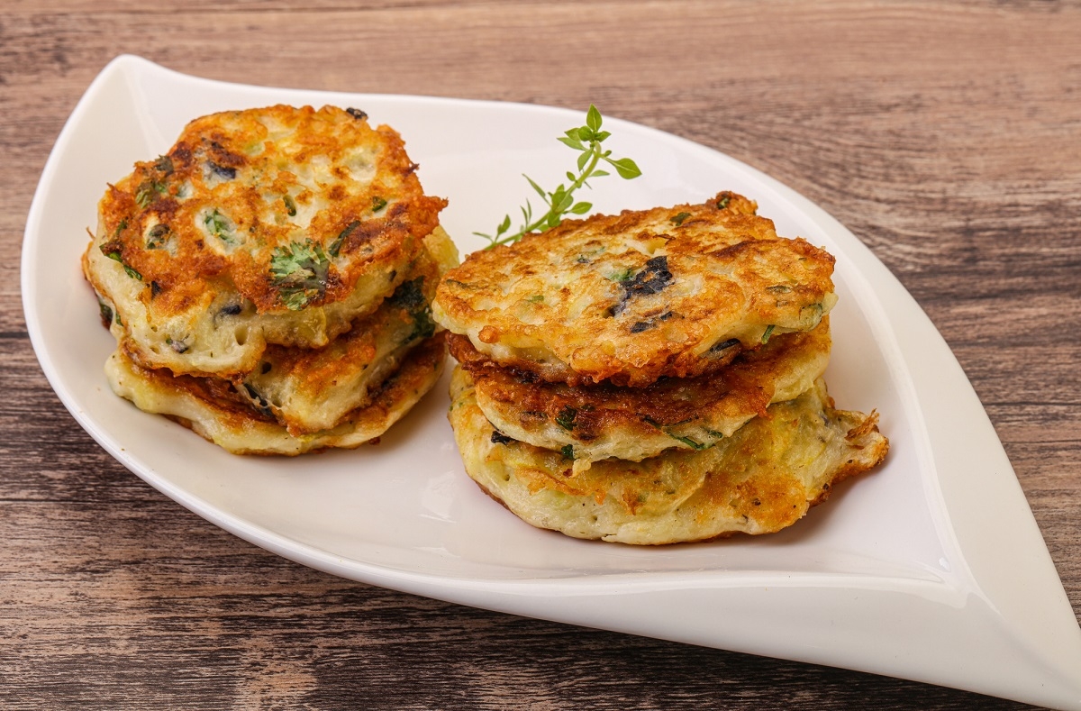 Recette: Crpes de courgette.