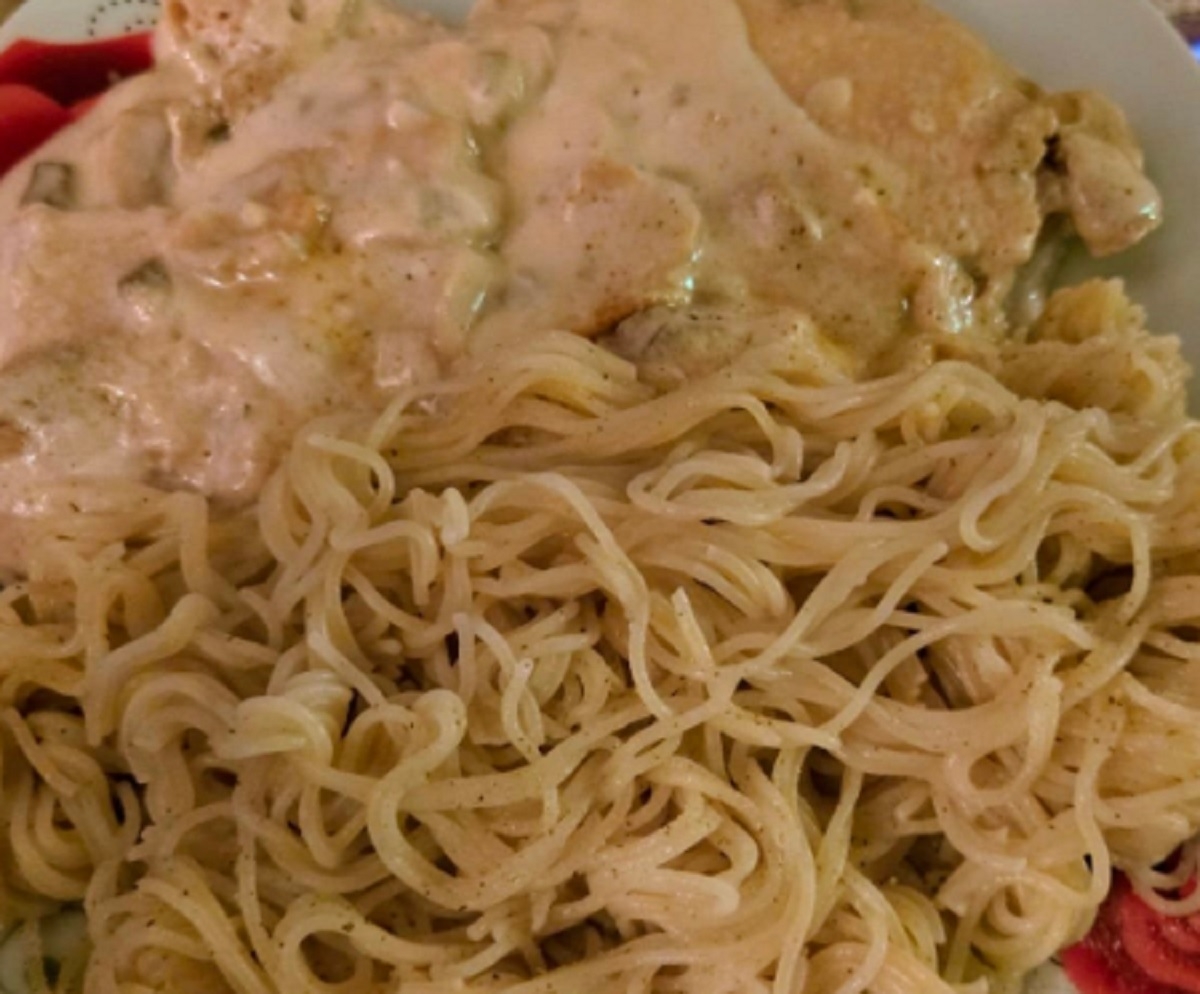 Recette: Escalope de poulet et sa sauce spcial.