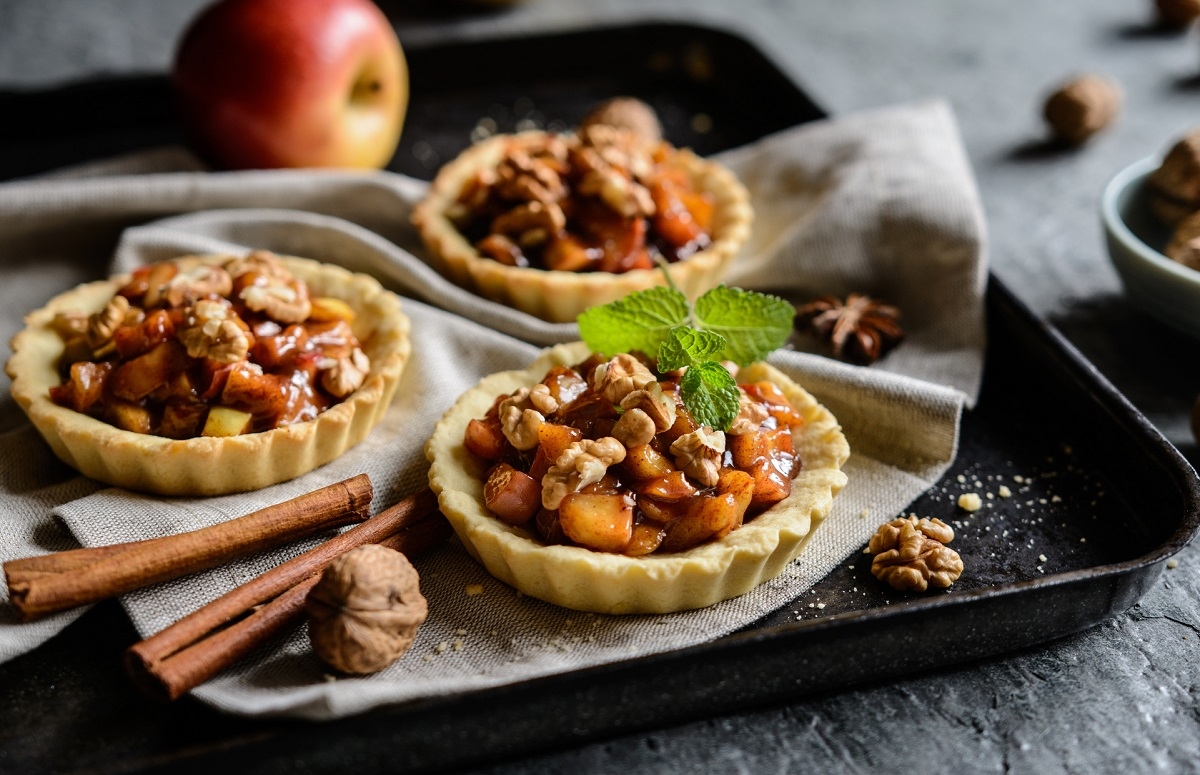 Recette: Tartelettes aux pommes de Nol.