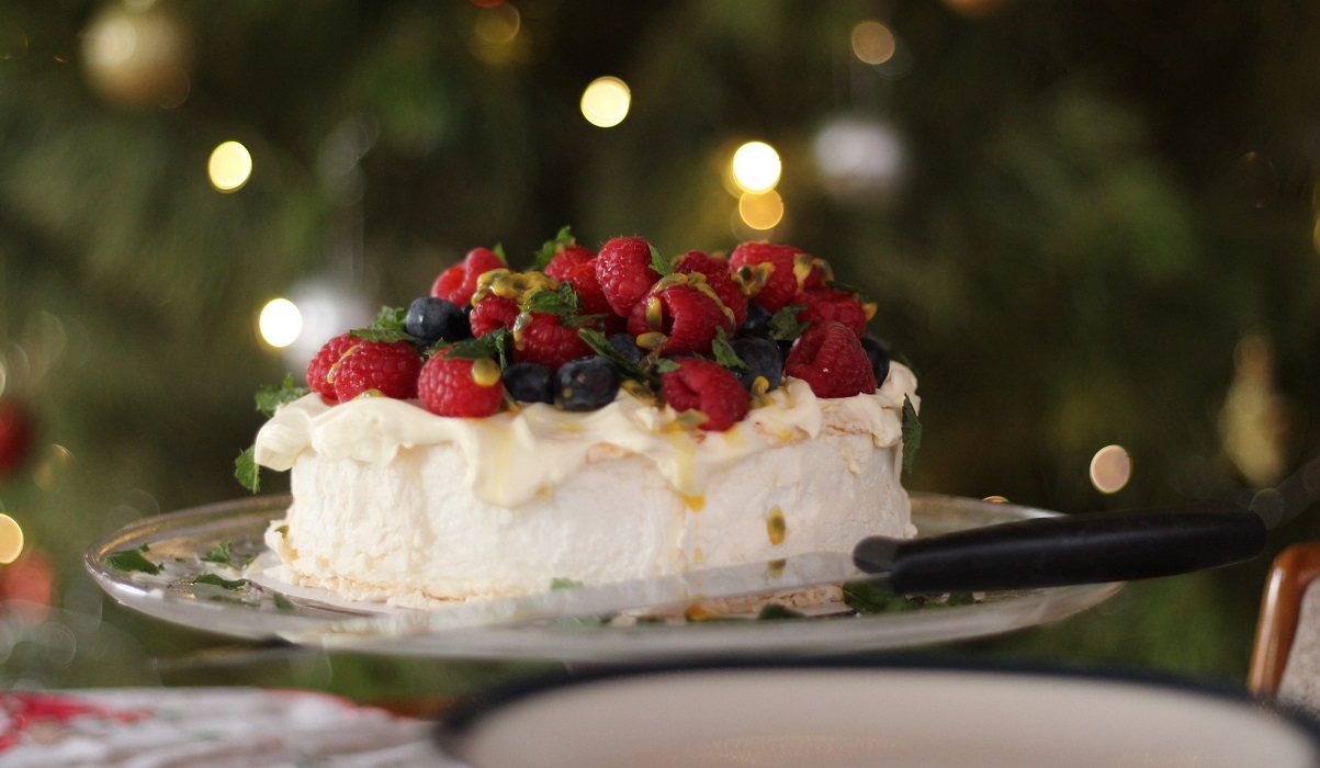 Recette: Pavlova aux fruits de maman.
