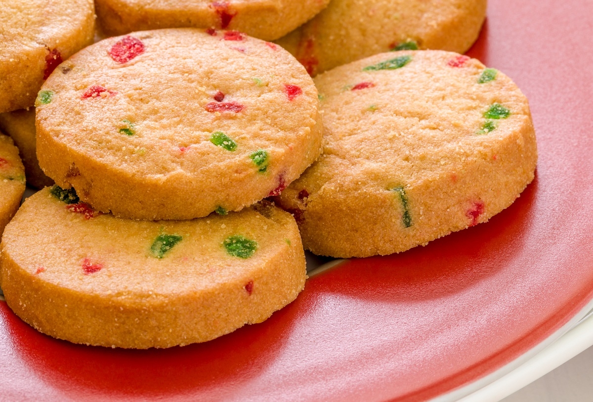 Recette: Biscuits aux fruits confits.
