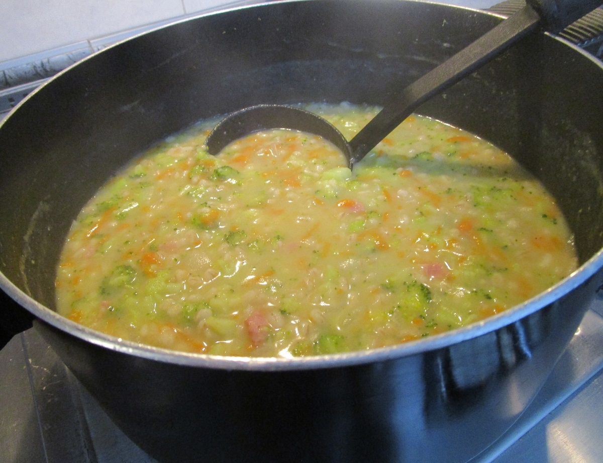Recette: Potage de brocoli et fromage.