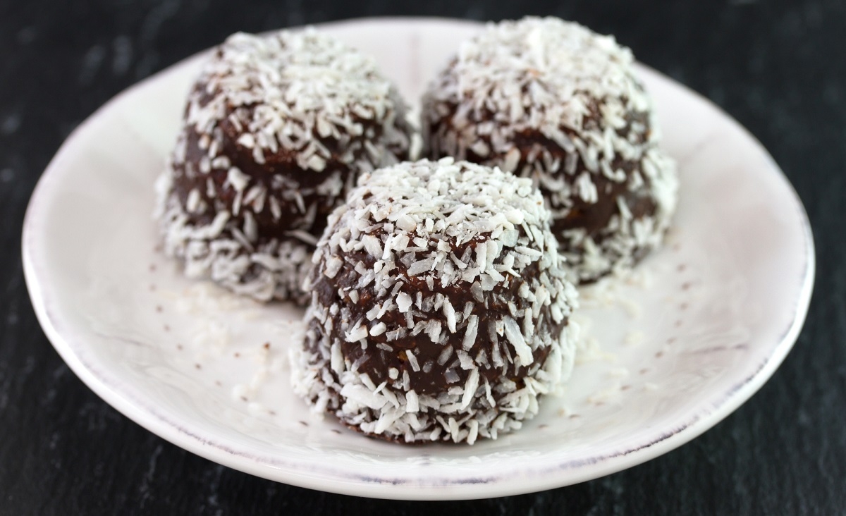 Recette: Boules au chocolat et noix de coco.