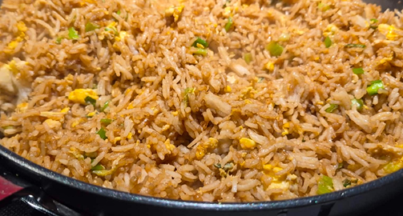 Recette: Riz frit d�licieux de maman.