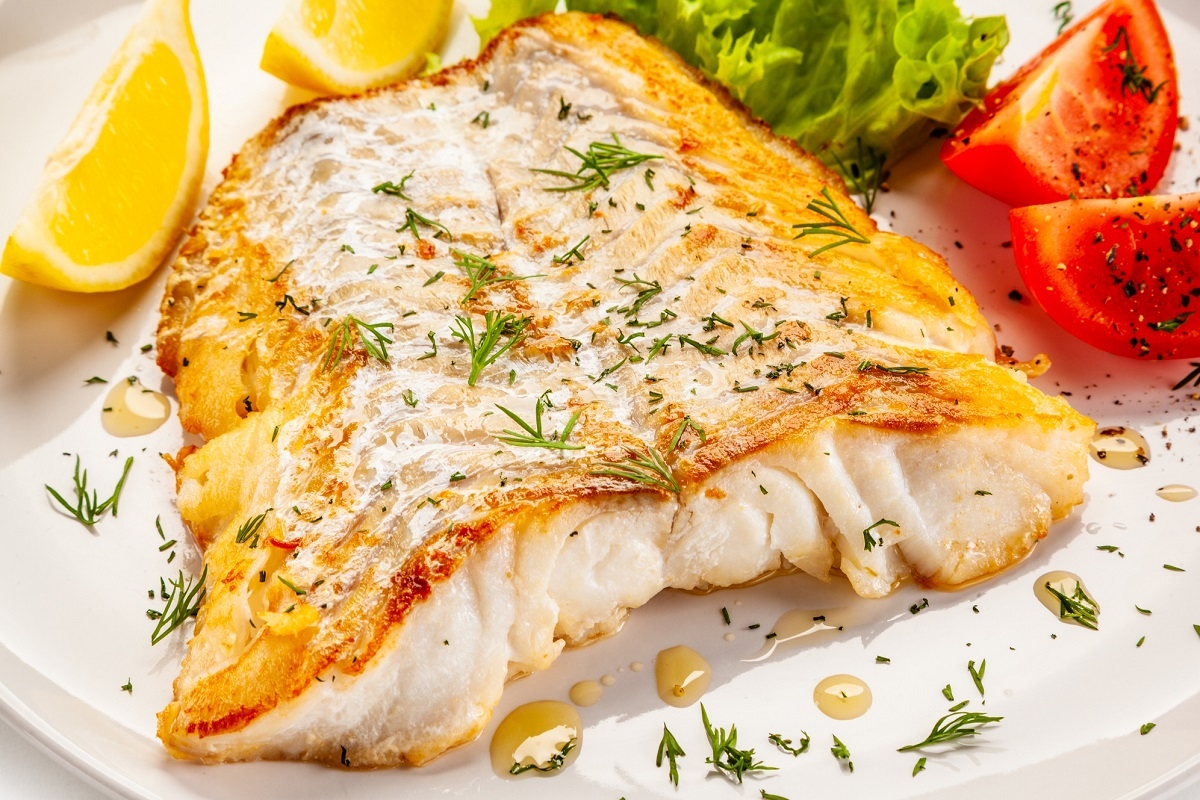 Recette: Morue po�l�e au beurre citron�.