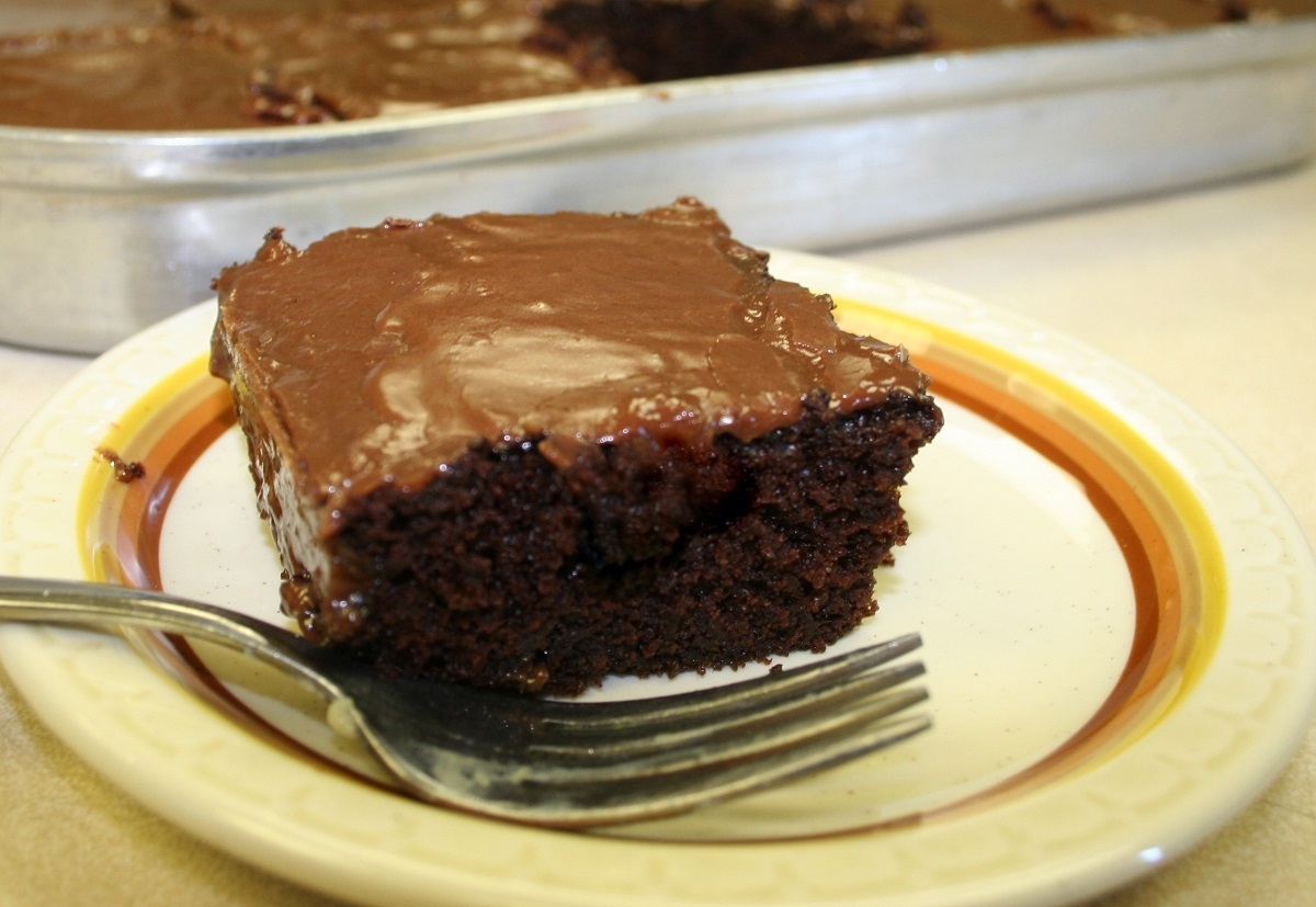 Recette: G�teau au chocolat � la mayonnaise Hellmann�s.