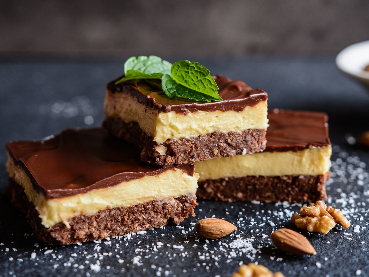 Recette: Barres nana�mo top d�lice de maman.