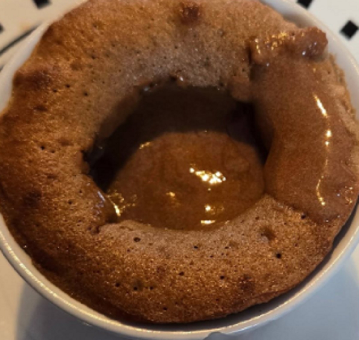 Recette: Mi-cuit au chocolat au lait.