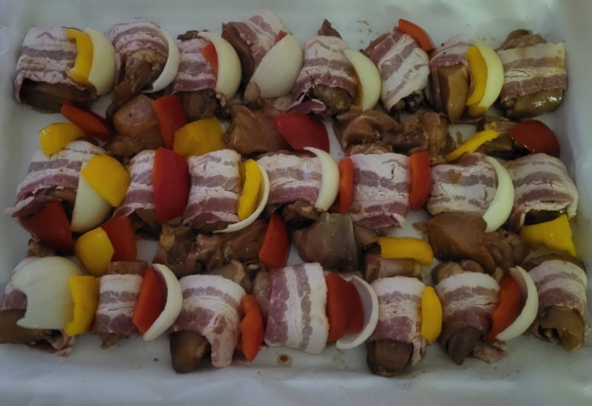 Recette: Marinade pour brochette de poulet.