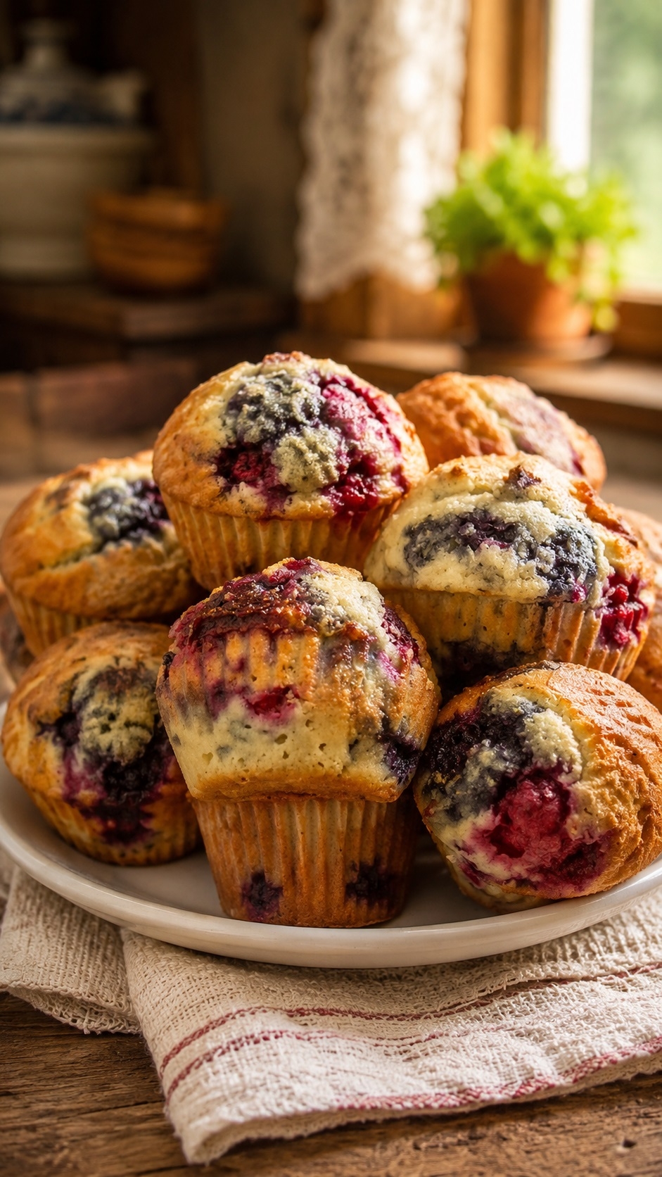 Voici la recette des fameux muffins explosion de fruits du Tim Horton.
