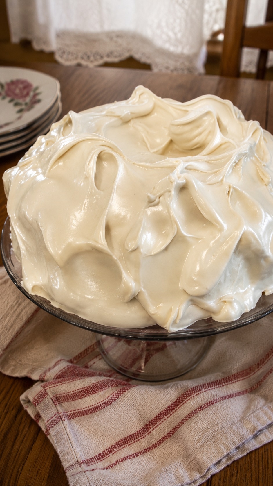 Recette : G�teau au gla�age au sirop chaud de maman