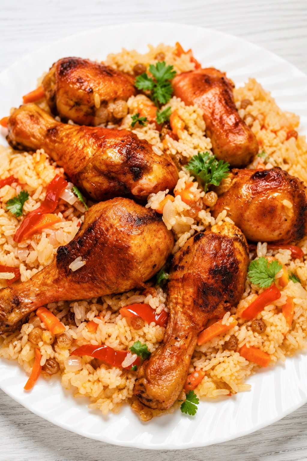 Recette: Pilons de poulet barbecue au four.
