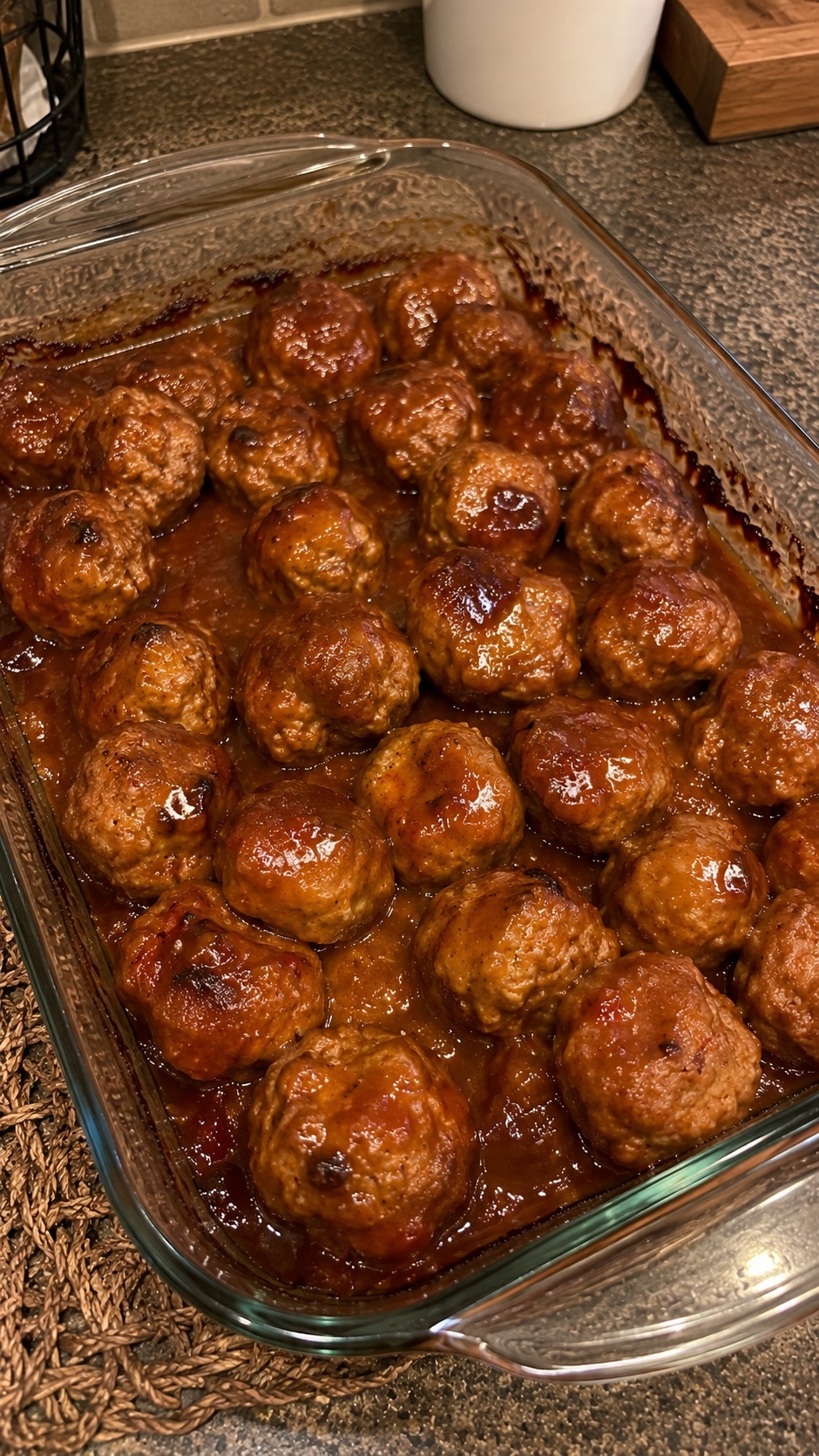 Recette: Boulettes de poulet, sucr�es, sal�es.