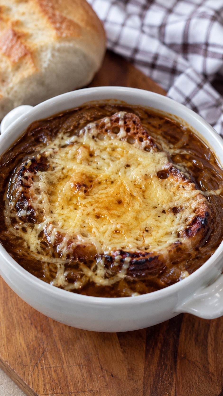Recette : Soupe � l'oignon top d�lice de maman