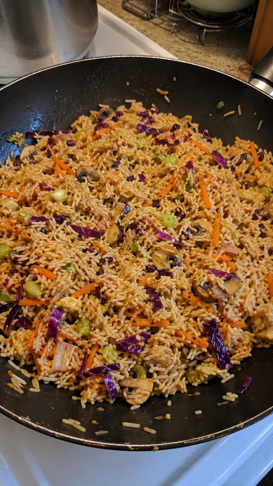 Recette : Riz chinois aux l�gumes de maman