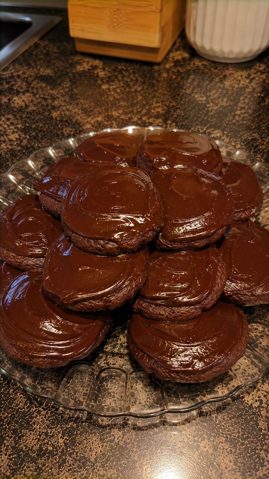 Recette: Galettes au chocolat moelleuses.