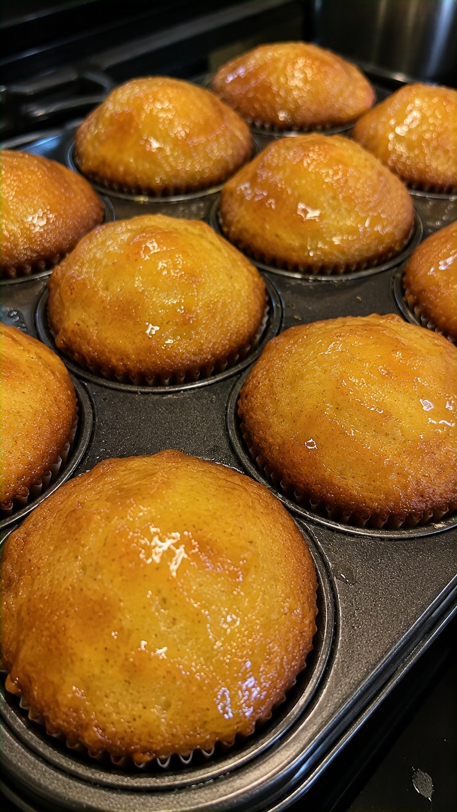 Recette: Muffin � l'orange top d�lice de maman.