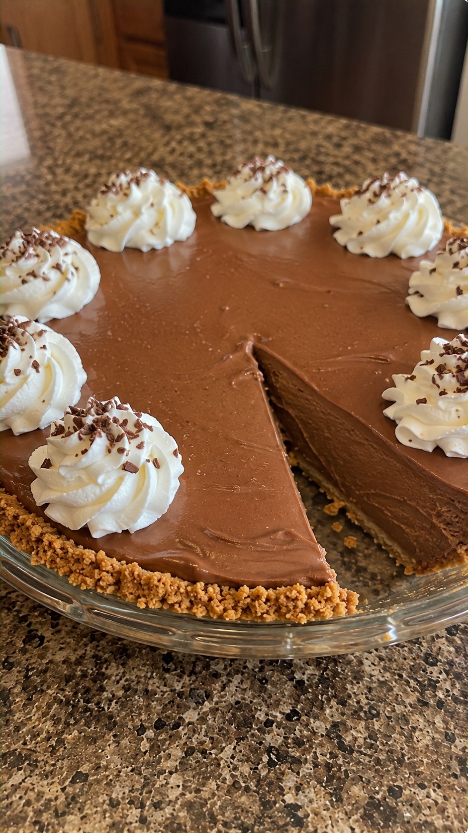 Recette : Tarte � la mousse au chocolat top d�lice
