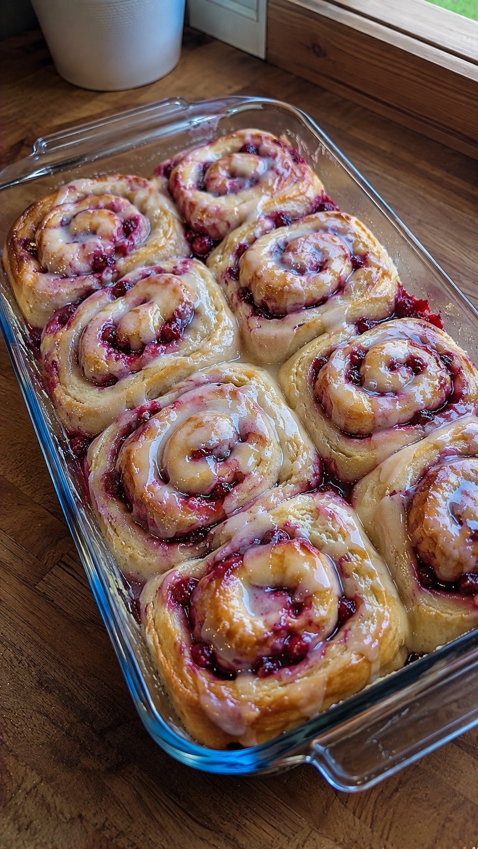 Recette: Brioches aux framboises top d�lice.