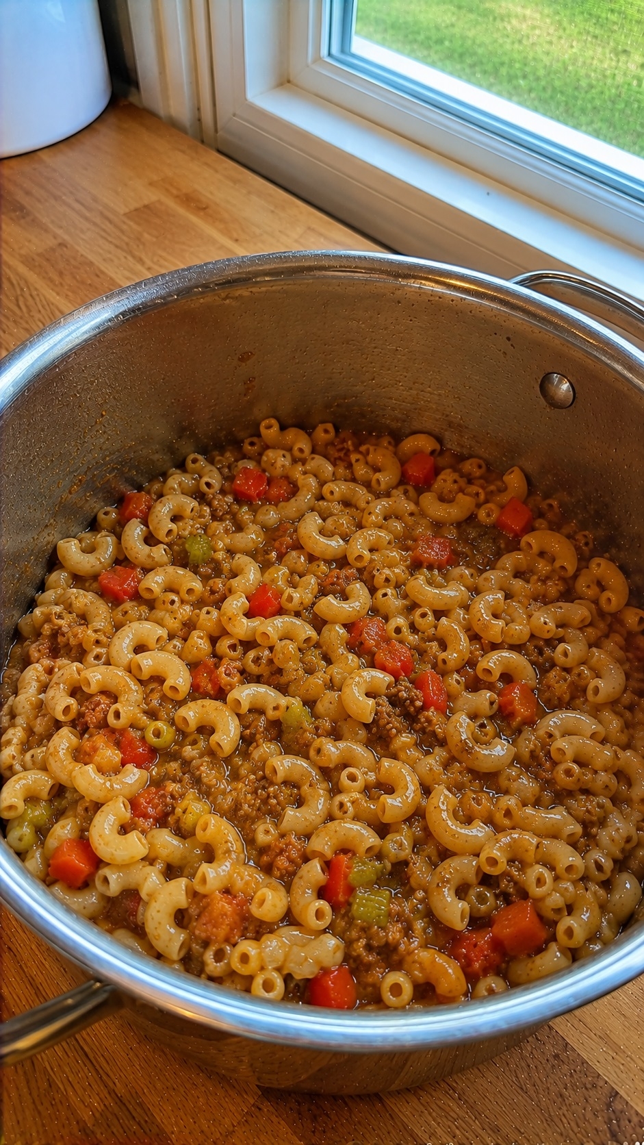Recette: Macaroni chinois aux l�gumes.