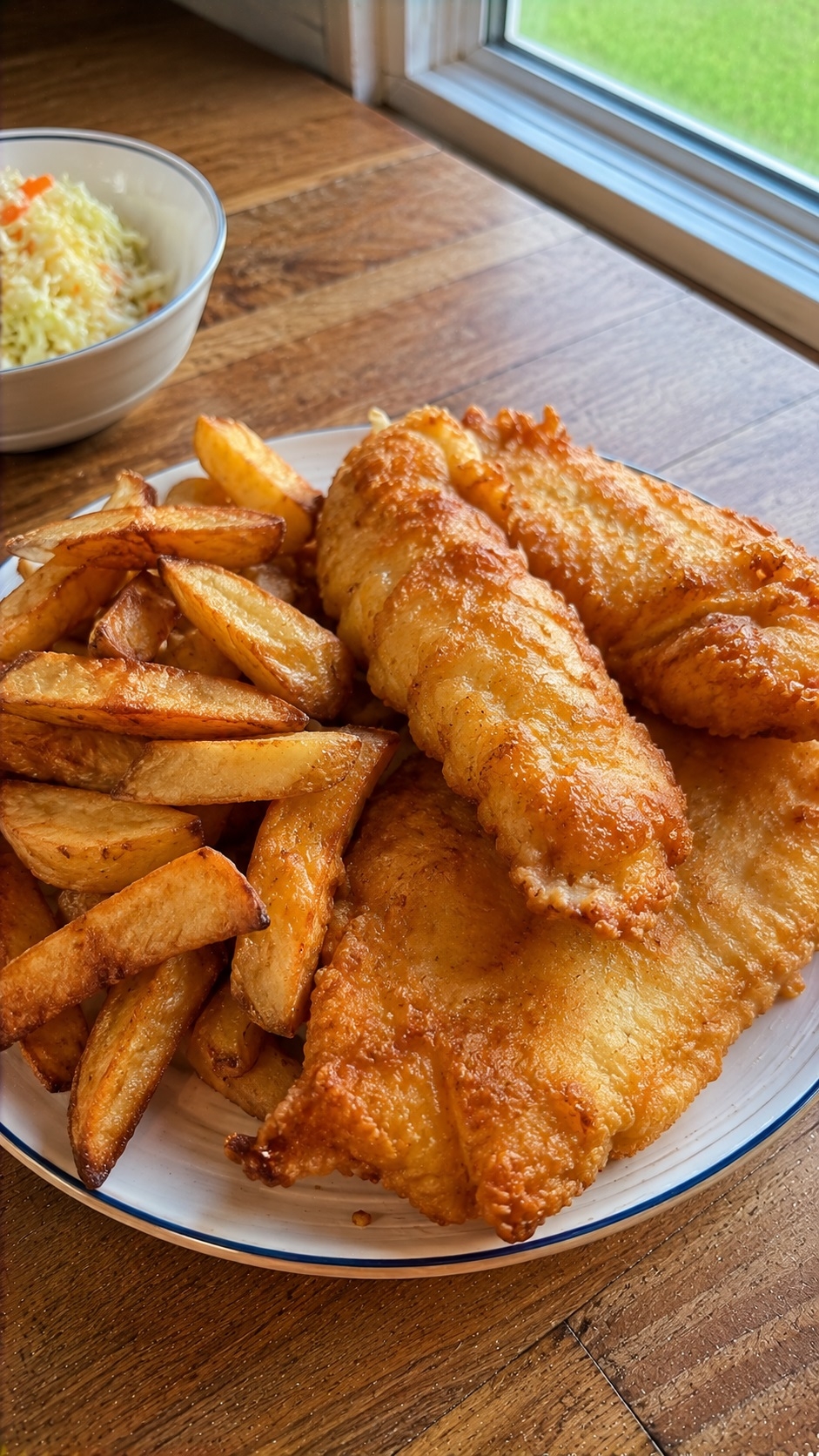 Recette: Fish and chips top d�lice de maman.