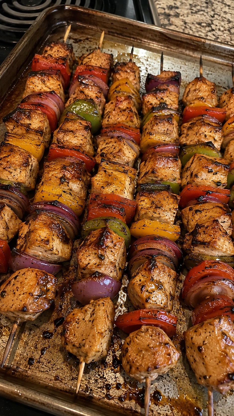 Recette: Brochettes de poulet sublimes.