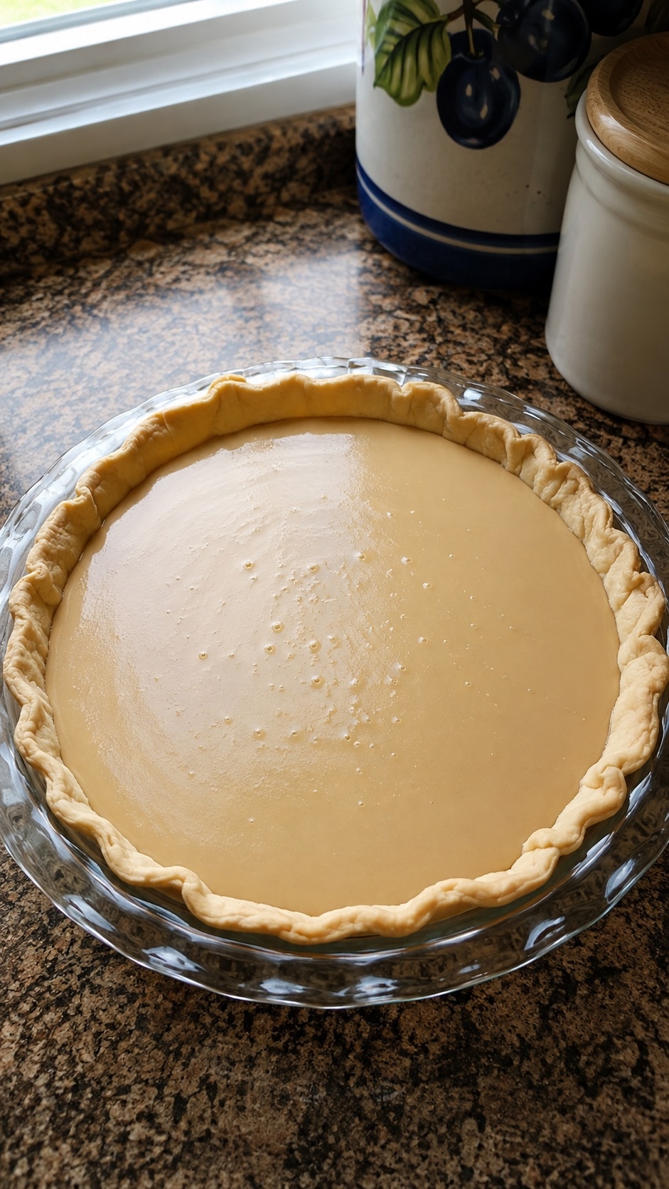 Recette: Tarte cr�meuse au sirop d'�rable.