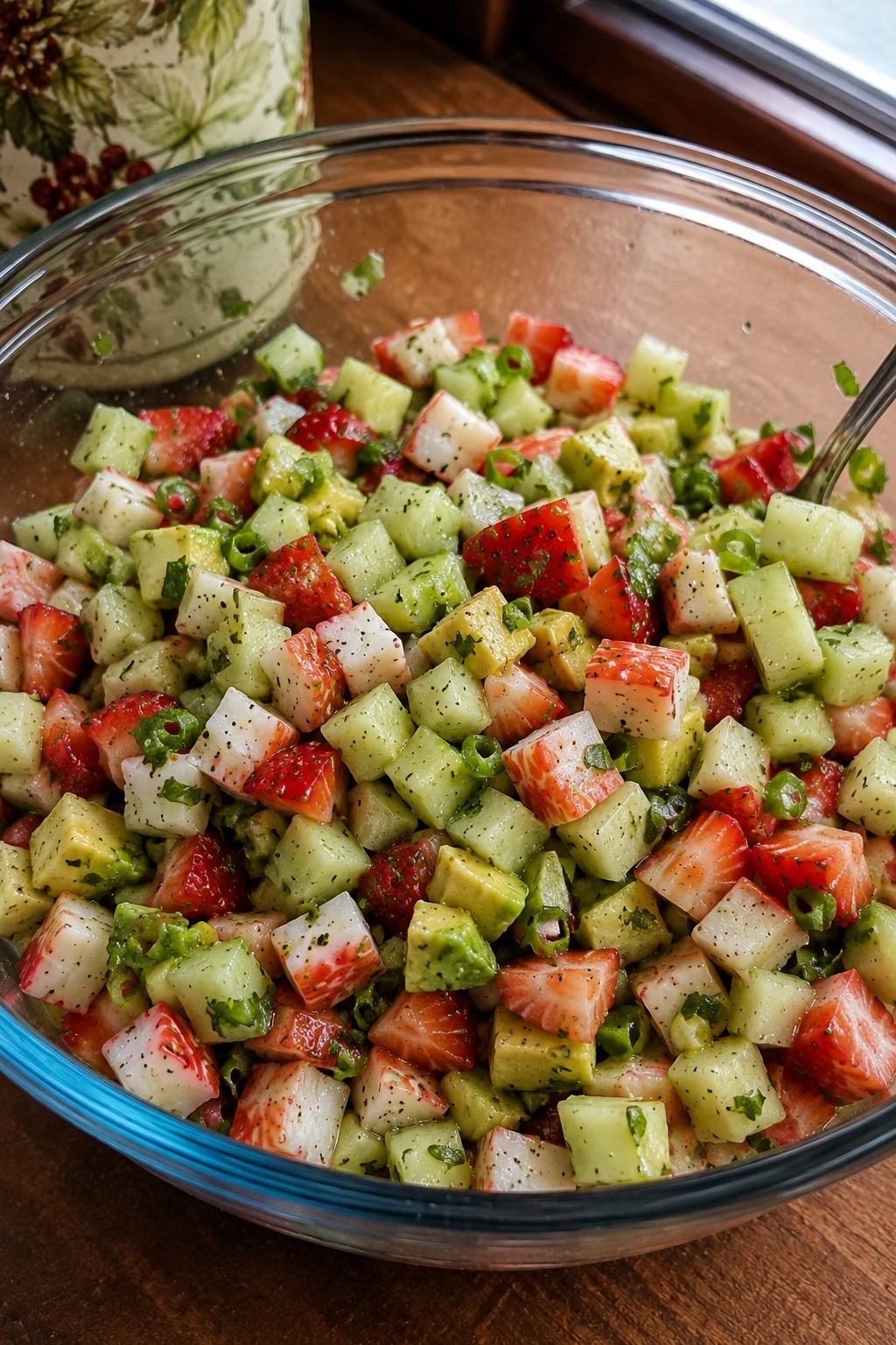 Recette: Salade de goberge surprise.