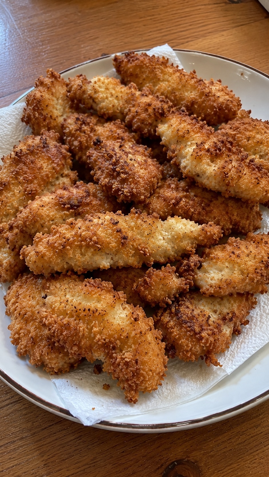 Recette: Filets de poulets frits croustillants facile.