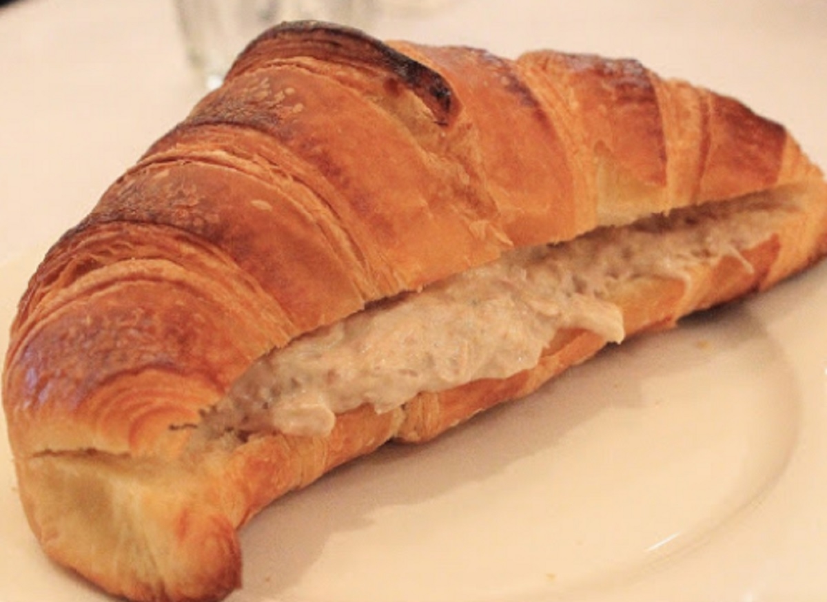Recette : Croissant au thon.