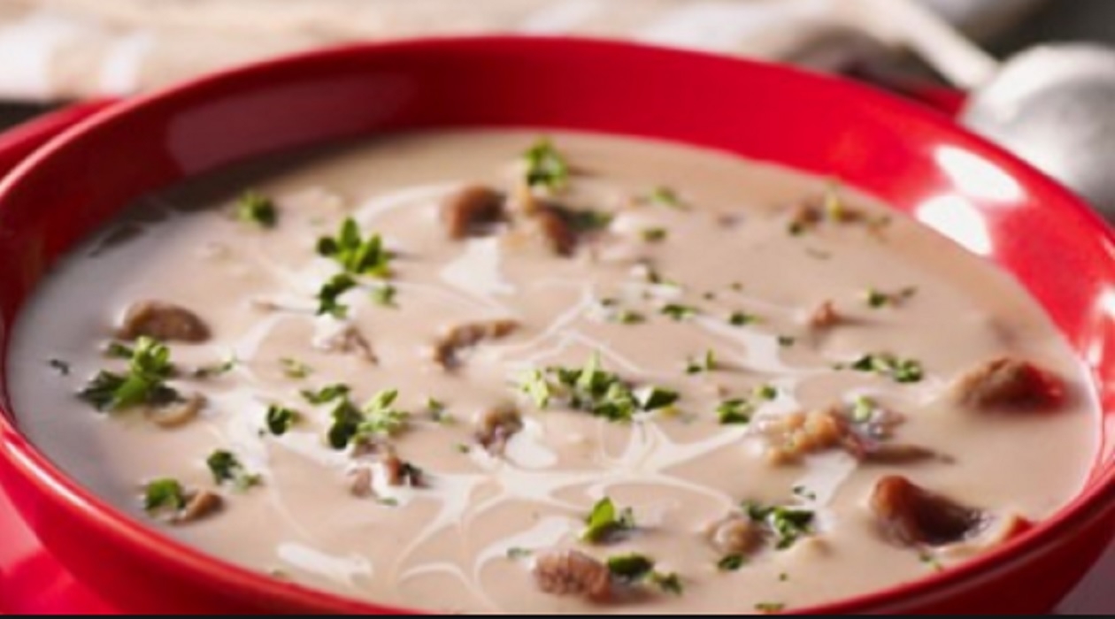 Recette : Crme de champignon.