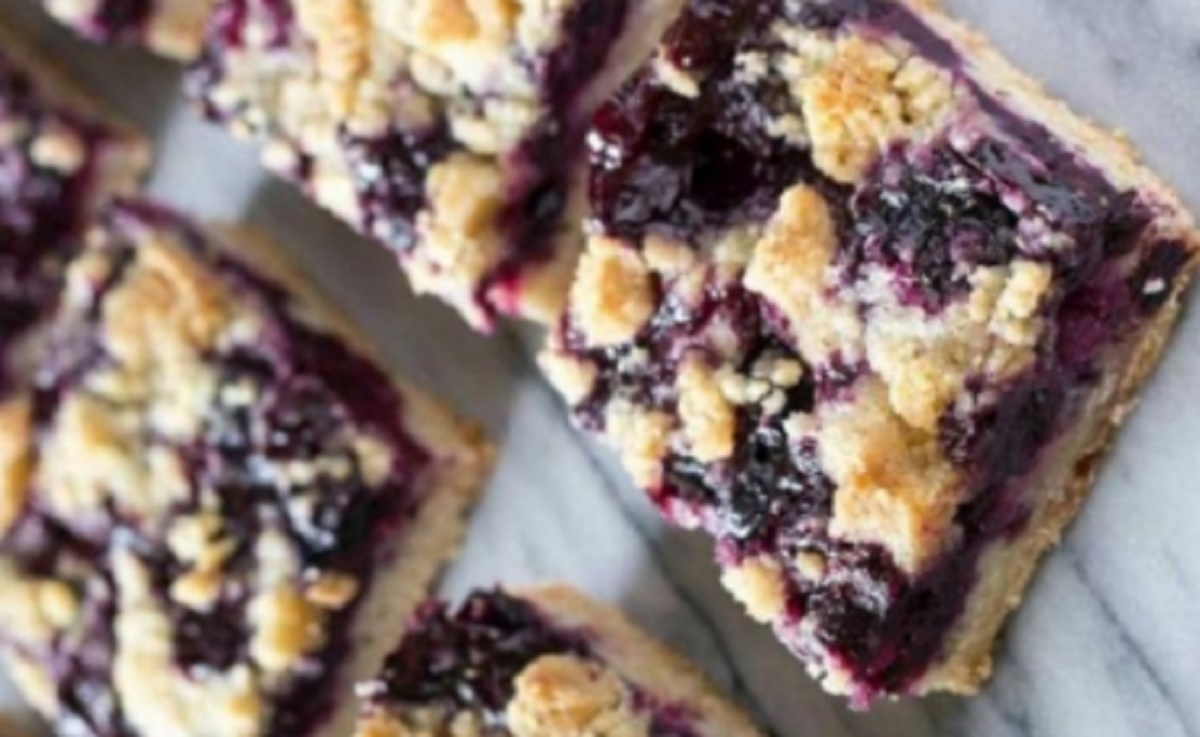 Recette : Croustade aux bleuets.