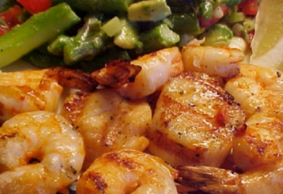 Recette : Ptoncles et crevettes grilles au BBQ.
