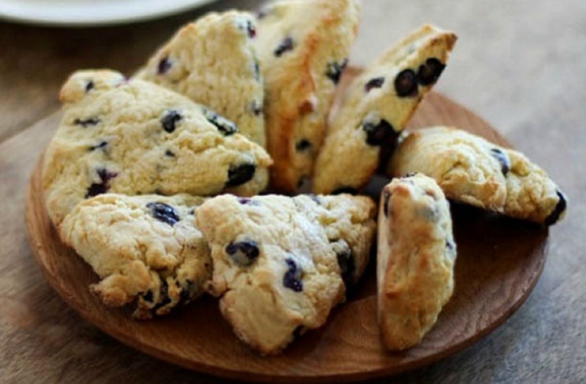 Recette : Scones aux bleuets et citron.